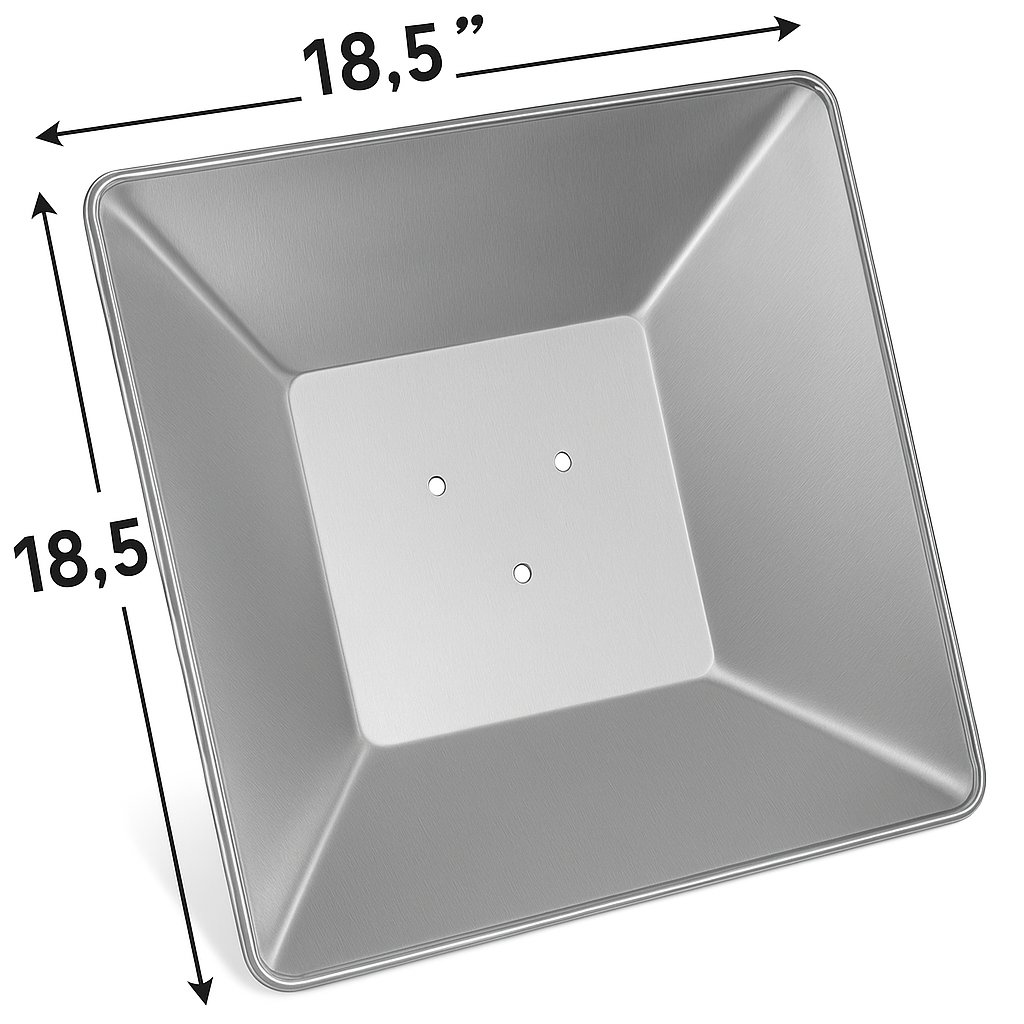 Pyramid Patio Heater Reflector Shield
